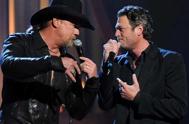 Trace Adkins and Blake Shelton Trace Adkins and Blake Shelton
