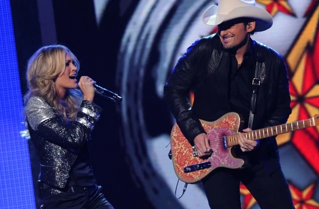 Brad Paisley and Carrie Underwood Brad Paisley and Carrie Underwood