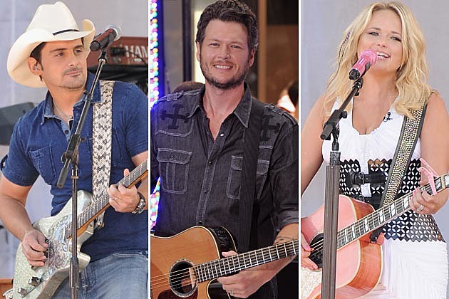 Brad Paisley, Blake Shelton, Miranda Lambert Brad Paisley, Blake Shelton, Miranda Lambert