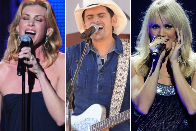 Faith Hill Brad Paisley Carrie Underwood Faith Hill Brad Paisley Carrie Underwood