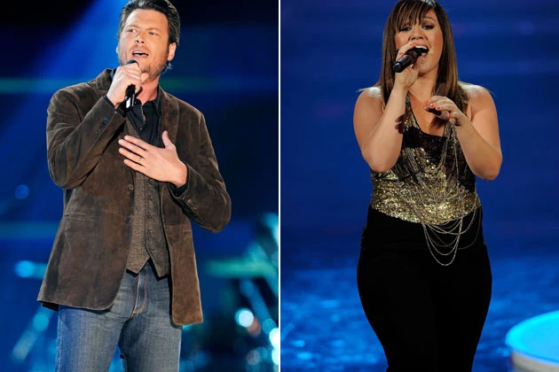 Blake Shelton, Kelly Clarkson Blake Shelton, Kelly Clarkson