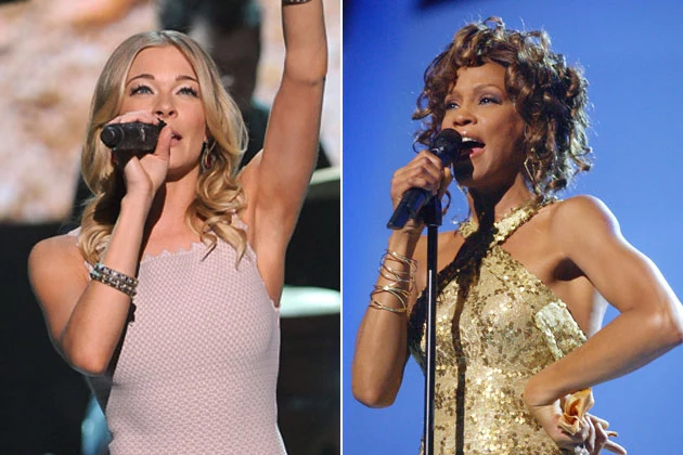 LeAnn Rimes, Whitney Houston LeAnn RImes, Whitney Houston