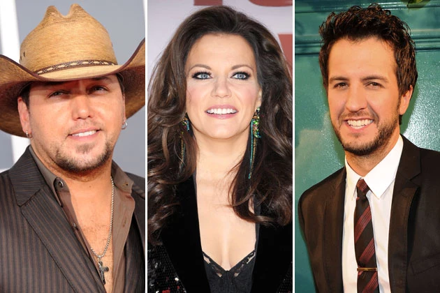 Jason Aldean, Martina McBride, Luke Bryan Jason Aldean, Martina McBride, Luke Bryan