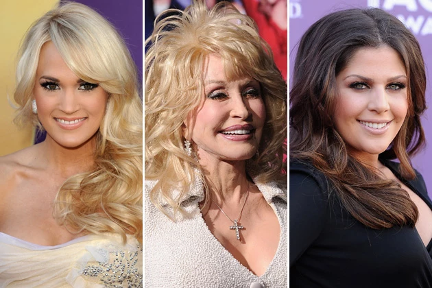 Carrie Underwood, Dolly Parton, Hillary Scott Carrie Underwood, Dolly Parton, Hillary Scott