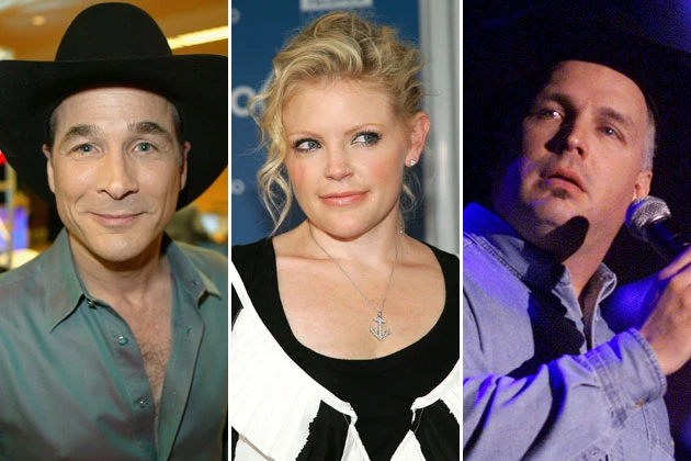 Clint Black, Natalie Maines, Garth Brooks Clint Black, Natalie Maines, Garth Brooks