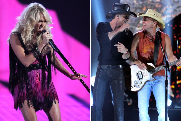 Carrie Underwood, Kenny Chesney, Tim McGraw Carrie Underwood, Kenny Chesney, Tim McGraw