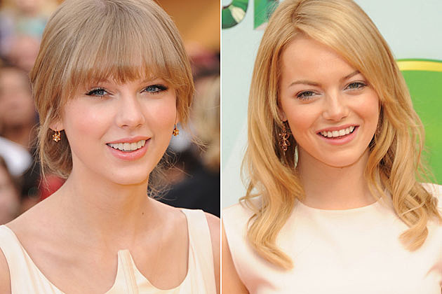 Taylor Swift, Emma Stone Taylor Swift, Emma Stone