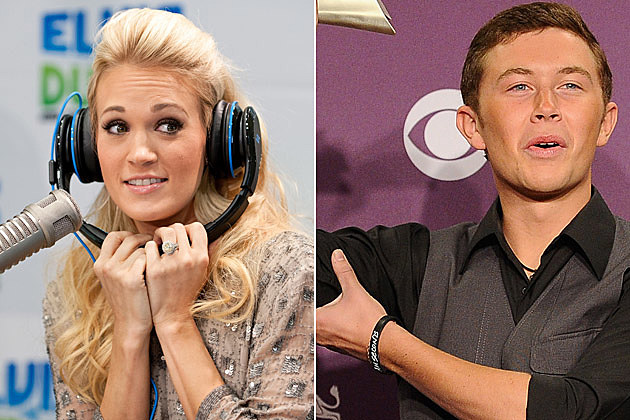 Carrie Underwood, Scotty McCreery Carrie Underwood, Scotty McCreery