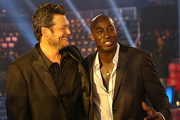 Blake Shelton Jermaine Paul Blake Shelton Jermaine Paul