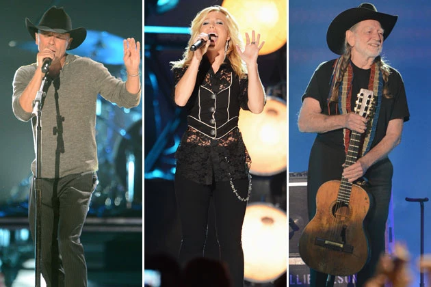 Kenny Chesney, Kimberly Perry, Willie Nelson Kenny Chesney, Kimberly Perry, Willie Nelson