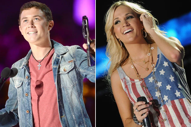 Scotty McCreery, Carrie Underwood Scotty McCreery, Carrie Underwood