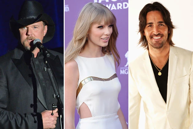 Trace Adkins, Taylor Swift, Jake Owen Trace Adkins, Taylor Swift, Jake Owen