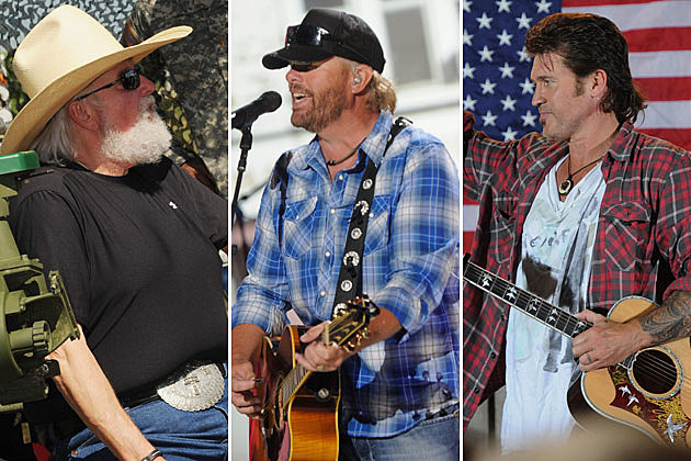 Charlie Daniels, Toby Keith, Billy Ray Cyrus Charlie Daniels, Toby Keith, Billy Ray Cyrus