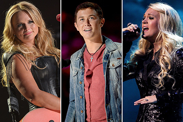 Miranda Lambert, Scotty McCreery, Carrie Underwood Miranda Lambert, Scotty McCreery, Carrie Underwood