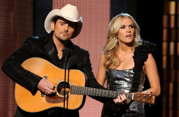 Brad Paisley and Carrie Underwood Brad Paisley and Carrie Underwood
