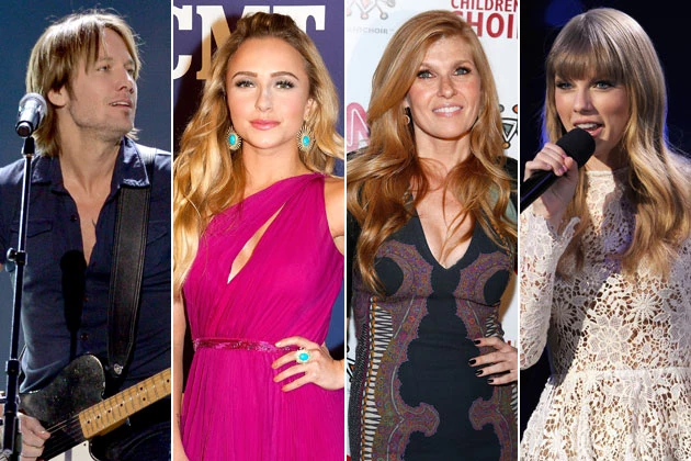 Keith Urban Hayden Panettiere Connie Britton Taylor Swift Keith Urban Hayden Panettiere Connie Britton Taylor Swift