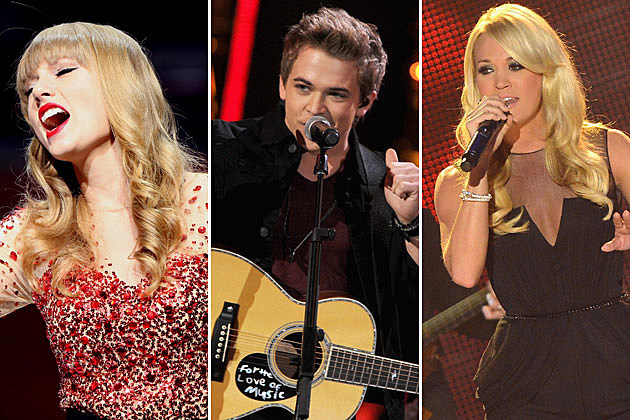 Taylor Swift Hunter Hayes Carrie Underwood Grammy Nominations Taylor Swift Hunter Hayes Carrie Underwood Grammy Nominations