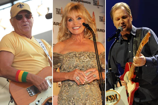 Jimmy Buffett Barbara Mandrell Steve Wariner Jimmy Buffett Barbara Mandrell Steve Wariner