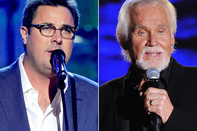 Vince GIll and Kenny Rogers Vince Gill and Kenny Rogers