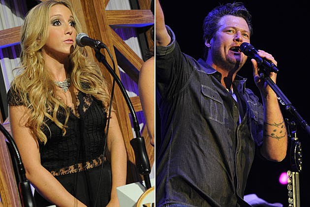 Ashley Monroe Blake Shelton Ashley Monroe Blake Shelton
