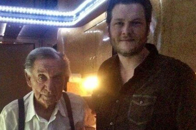 Blake Shelton and Ray Price Blake Shelton and Ray Price