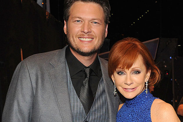 Blake Shelton and Reba McEntire Blake Shelton and Reba McEntire
