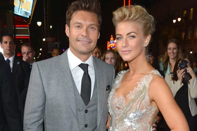Julianne Hough Ryan Seacrest Julianne Hough Ryan Seacrest