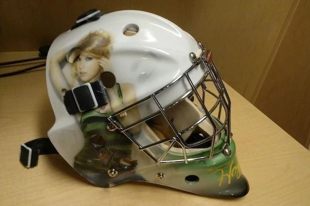 Taylor Swift hockey helmet Taylor Swift hockey helmet