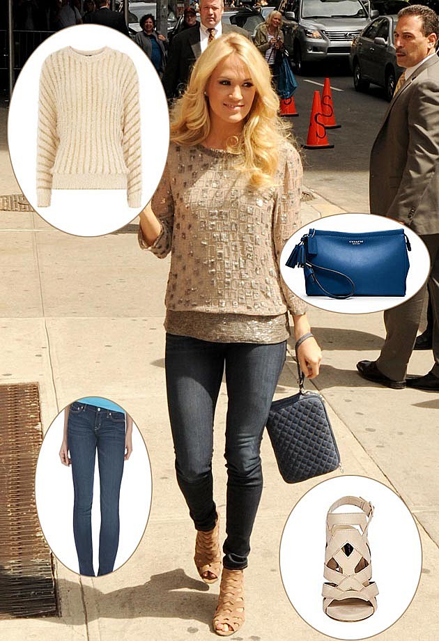 Carrie Underwood Shows You How To Get Ready For Spring In Skinny Jeans