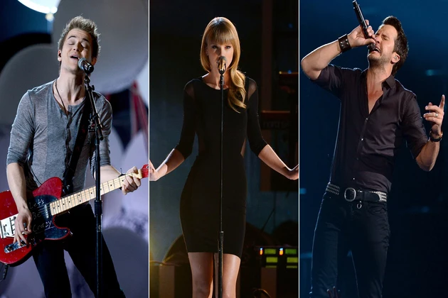 Hunter Hayes Taylor Swift Luke Bryan Hunter Hayes Taylor Swift Luke Bryan