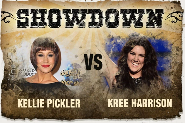 Showdown Kellie Pickler and Kree Harrison Showdown Kellie Pickler and Kree Harrison