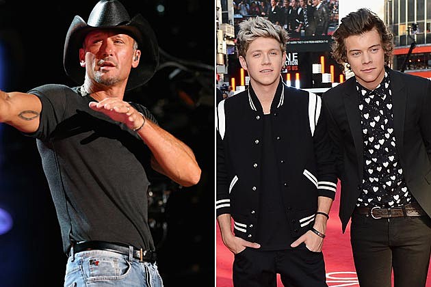 Tim McGraw One Direction Tim McGraw One Direction