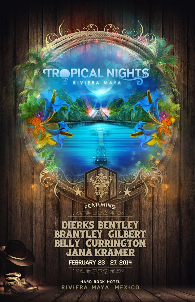 Tropical Nights Poster Tropical Nights Poster