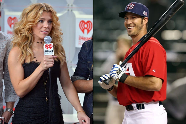 Kimberly Perry, J.P. Arencibia. Kimberly Perry, J.P. Arencibia.