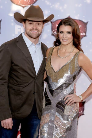 Ricky Stenhouse Jr. and Danica Patrick Ricky Stenhouse Jr. and Danica Patrick