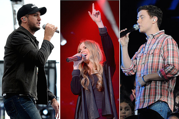 Luke Bryan, Danielle Bradbery, Scotty McCreery Luke Bryan, Danielle Bradbery, Scotty McCreery