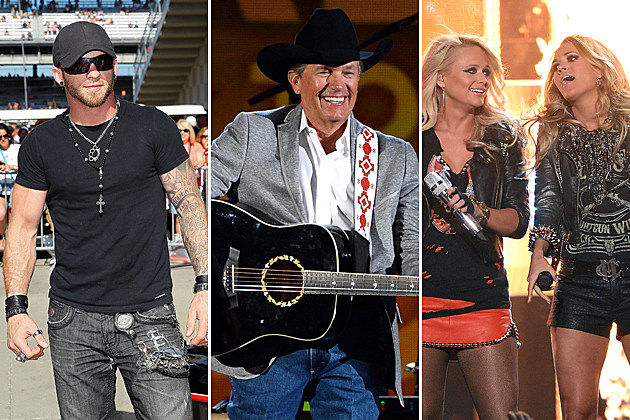 Brantley Gilbert, George Strait, Miranda Lambert Carrie Underwood Brantley Gilbert, George Strait, Miranda Lambert Carrie Underwood