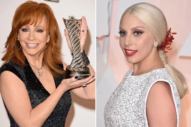 Reba McEntire, Lady Gaga Reba McEntire, Lady Gaga