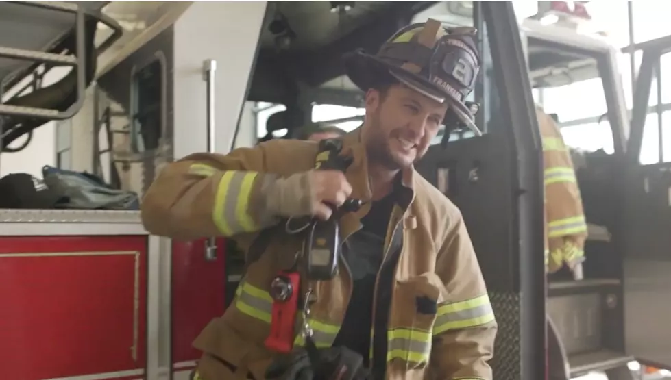Luke Bryan Leaps to Give Back to Local Firemen