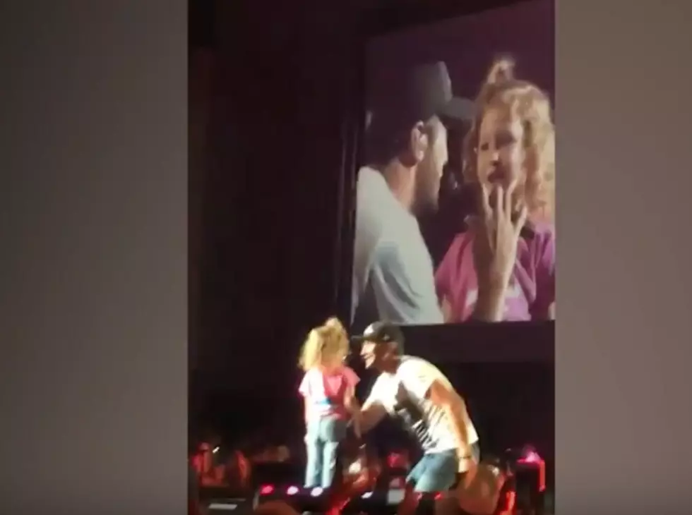 Luke Bryan Gives 5-Year-Old Fan a Birthday Present to Remember [Watch]