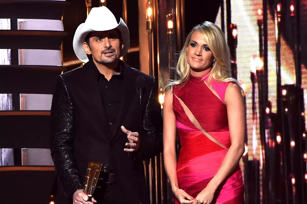 Brad Paisley Can’t Stop Picking on ‘Weirdo Vegan’ Carrie Underwood