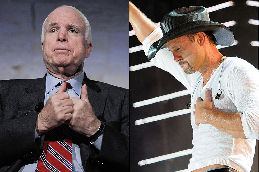 Tim McGraw Shares Prayers for ‘Real Hero’ John McCain After Cancer Diagnosis