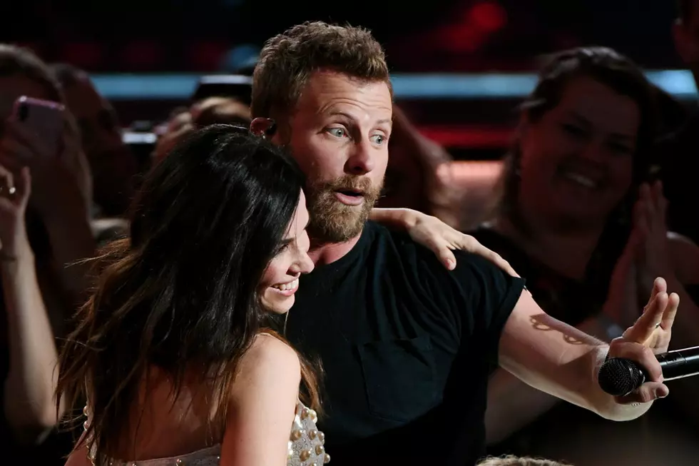 Dierks Bentley’s Kiss With His Wife After ‘Woman, Amen’ Is ACM Awards Highlight