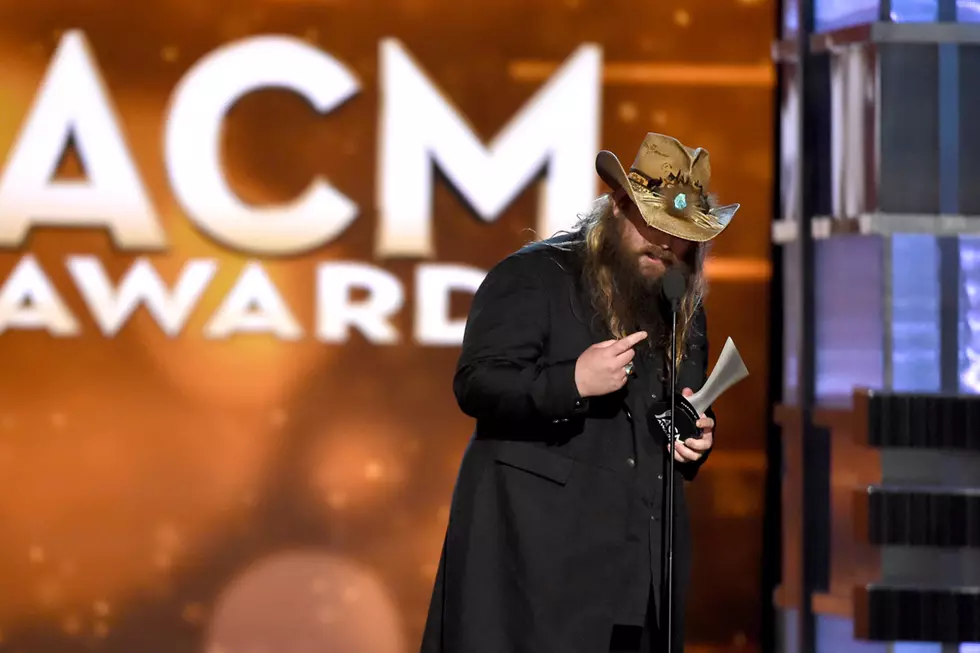Chris Stapleton’s ACM Awards Fairytale Continues With Male Vocalist Win