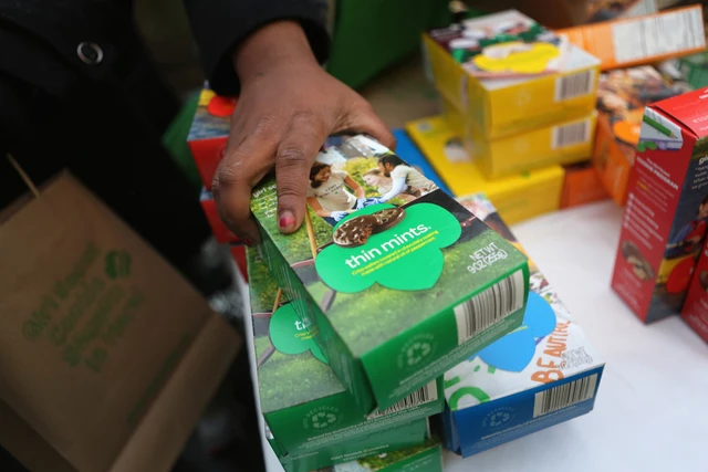 Girl Scout Handing Out Nearly 20,000 Boxes of Free Cookies