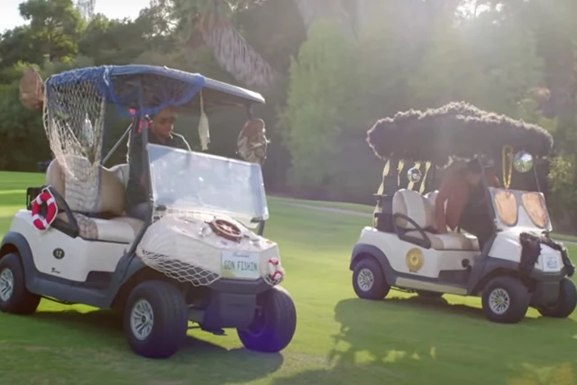 Luke Bryan Beats Lionel Richie in a Very Serious 'American Idol' Golf Cart Race [Watch]