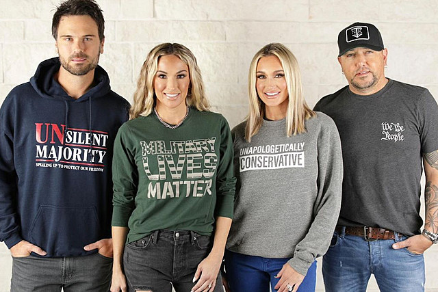 Jason Aldean's Wife, Sister Team Up to Launch Line of Politically Conservative Clothing Items