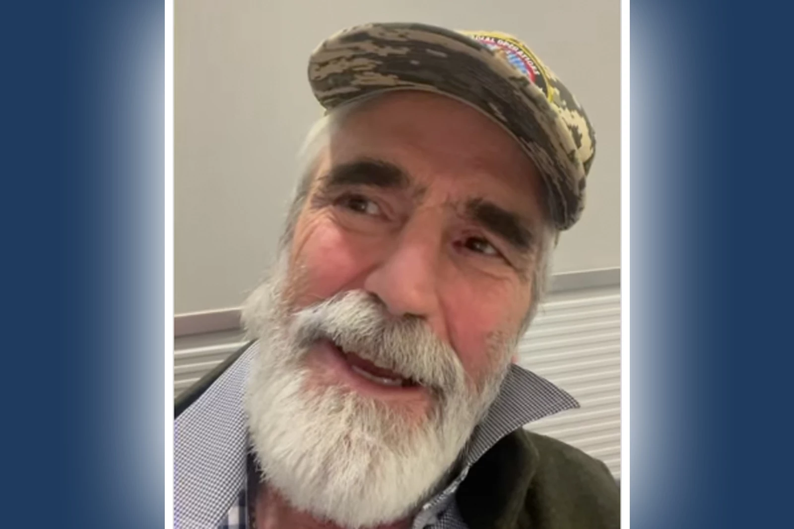 Picture of Forrie J. Smith from his social media video